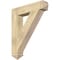 Ekena Millwork Traditional Arts & Crafts Rough Sawn Bracket, Douglas Fir, 6"W x 32"D x 38"H BKT06X32X38TRA03RDF - alternate 1